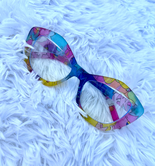 Colorful Cat Eye